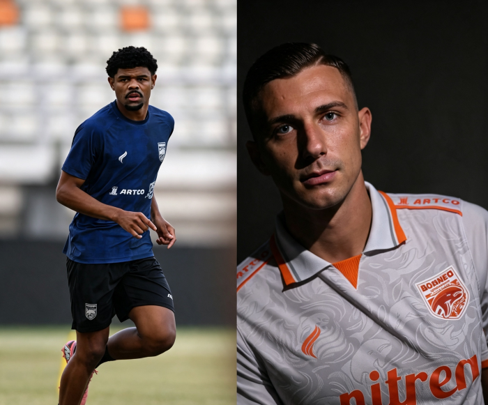 Carlos Patrick (24) asal Brasil dan Daniel Mikolajewski (20) asal Polandia