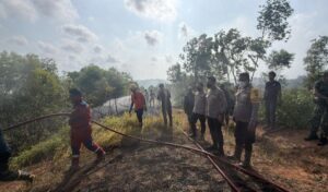 Dua Kebakaran Lahan Sehari di Manggar Balikpapan