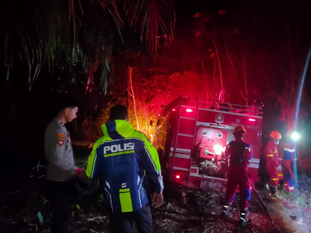 Api Ludeskan 3 Hektare Lahan di Manggar Baru, Polisi Selidiki Titik Awal Kebakaran