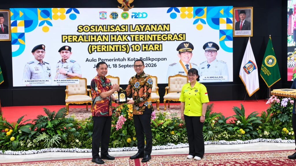 Sosialisasi Alur Layanan Peralihan Hak Terintegrasi (PERINTIS) 10 Hari, Jumat (18/9/2026).