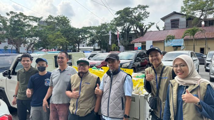 BULOG Kaltimtara salurkan 10.800 ton beras demi menekan harga dan menjaga ketersediaan (foto : BULOG Kaltimtara)