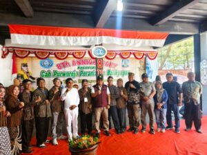 Syukuran Hari Ulang Tahun ke-8 Paguyuban Cah Purworejo Perantauan (CPP) Balikpapan di Pujasera Pantai Manggar, Minggu (6/9/2026).