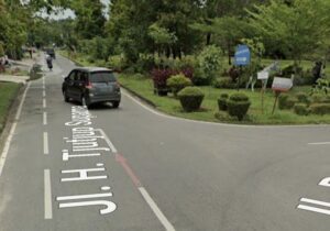 Jalan Balikpapan Baru dari Bundaran Monyet (foto : Inibalikpapan/Samsul)