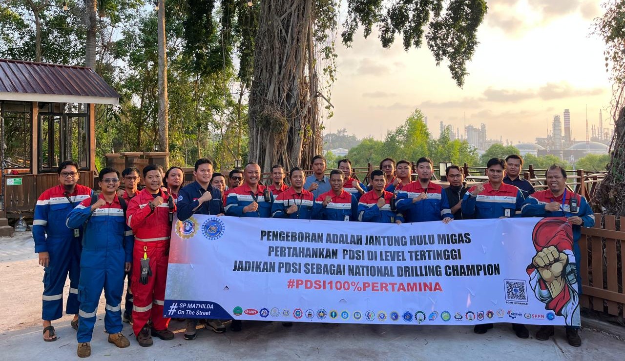 Serikat Pekerja Mathilda yang tergabung dalam Federasi Serikat Pekerja Pertamina Bersatu (FSPPB)