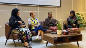 Talkshow Fashion dan Wastra Outlook yang digelar di Gedung Balai Pelestarian Kebudayaan Kalimantan Timur, Minggu (13/9/2026)