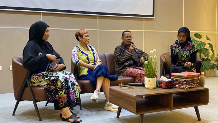 Talkshow Fashion dan Wastra Outlook yang digelar di Gedung Balai Pelestarian Kebudayaan Kalimantan Timur, Minggu (13/9/2026)